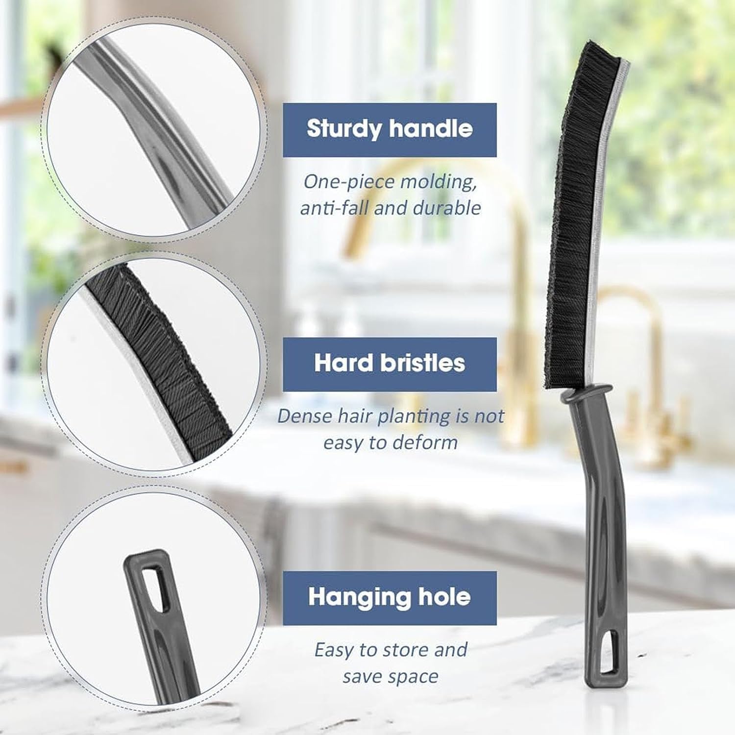 Gap Cleaning Brush | Versatile Tool for Tight & Hard-to-Reach Areas