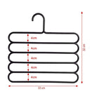 5-Layer Plastic Wardrobe Organizer | Multi-Functional Storage