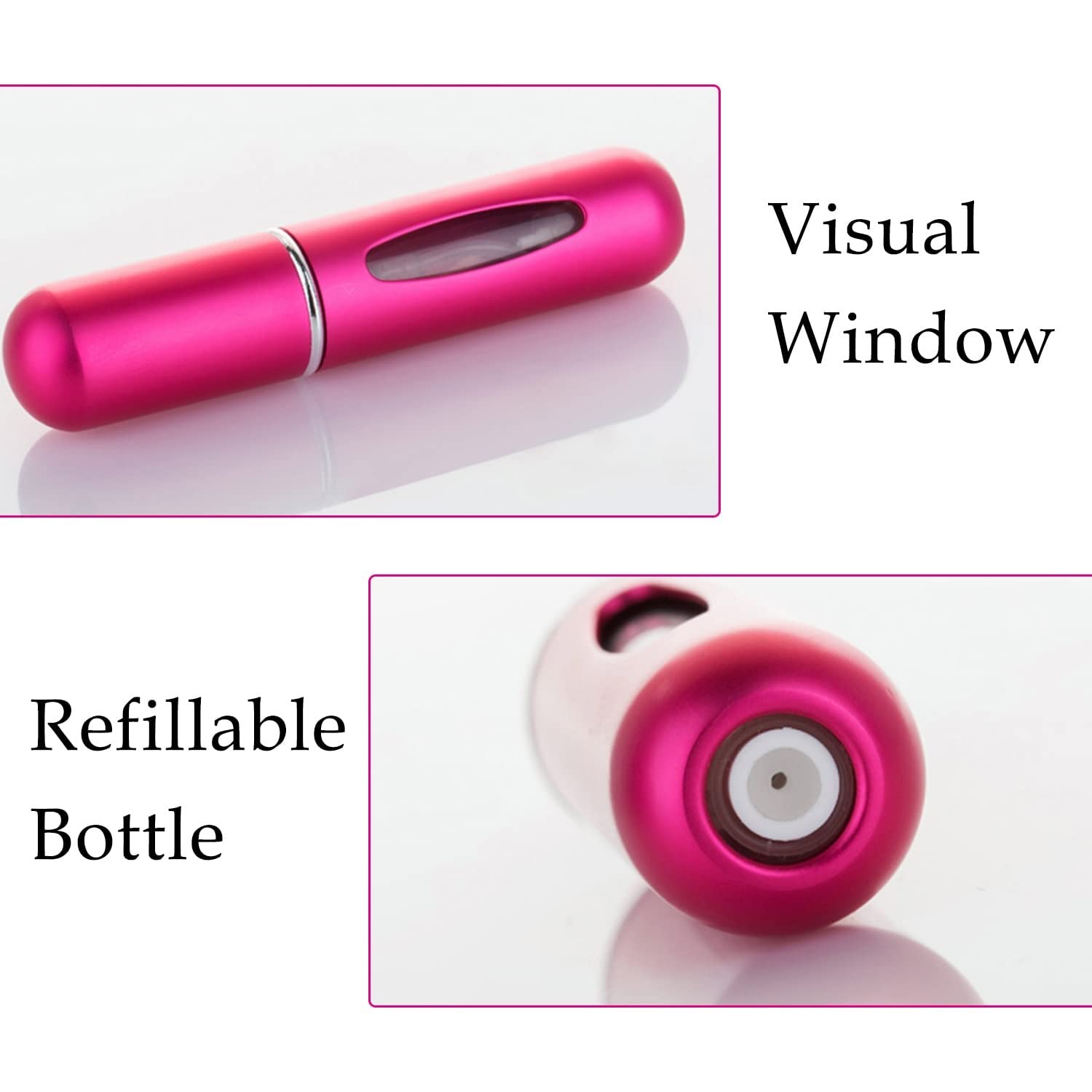 Portable Mini Perfume Atomizer 5ml Refillable Spray