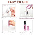 Portable Mini Perfume Atomizer 5ml Refillable Spray
