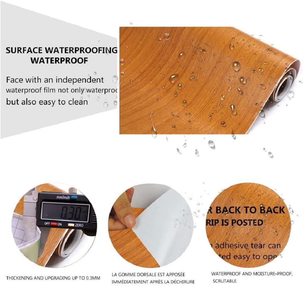 Peel & Stick Light Wood Wallpaper | Waterproof Vinyl Wall Decor