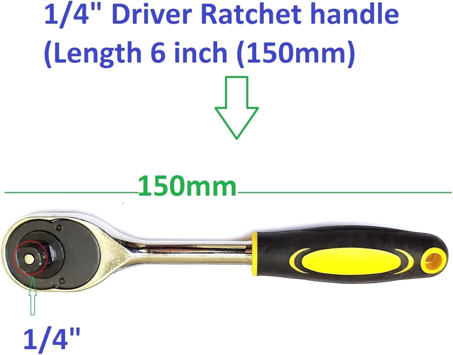 46 in 1 Home Tool Kit Spanner Socket Wrench Set