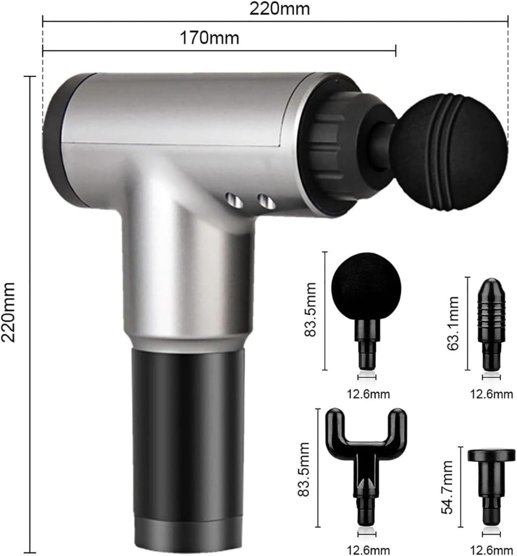 Fascial Massage Gun – Deep Tissue Massager for Full Body Pain
