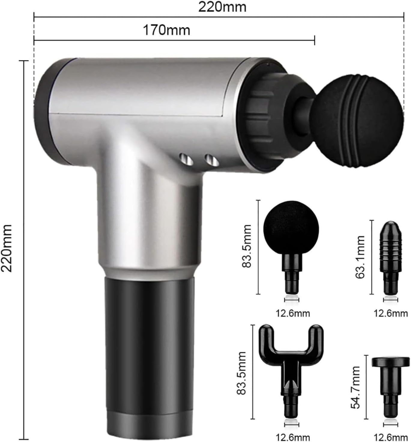 Fascial Massage Gun – Deep Tissue Massager for Full Body Pain