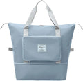 Blue Foldable Travel Duffel Bag | Lightweight Waterproof Tote