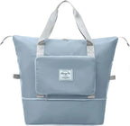 Blue Foldable Travel Duffel Bag | Lightweight Waterproof Tote