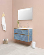 Peel & Stick Marble Wallpaper | Waterproof Green Vinyl Decor