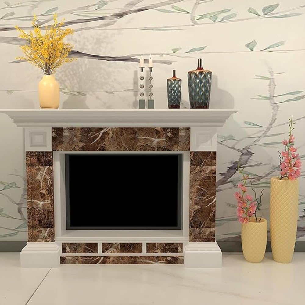 Peel & Stick Marble Wallpaper | Waterproof Green Vinyl Decor