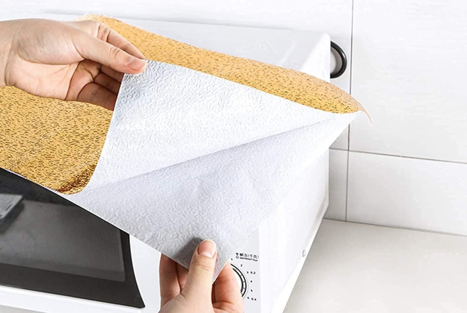 Golden Peel & Stick Wallpaper | Waterproof Wall Decor