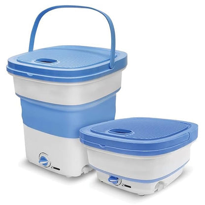Folding Mini Washing Machine | Dryer for Undergarments & Socks