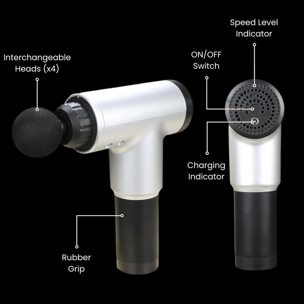 Fascial Massage Gun – Deep Tissue Massager for Full Body Pain