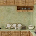 Peel & Stick Silver Wallpaper | Waterproof Vinyl Wall Decor
