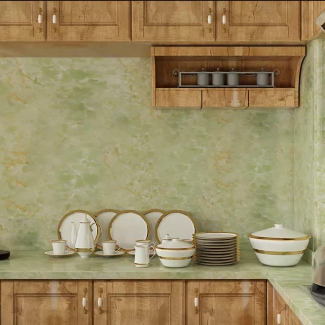 Peel & Stick Silver Wallpaper | Waterproof Vinyl Wall Decor