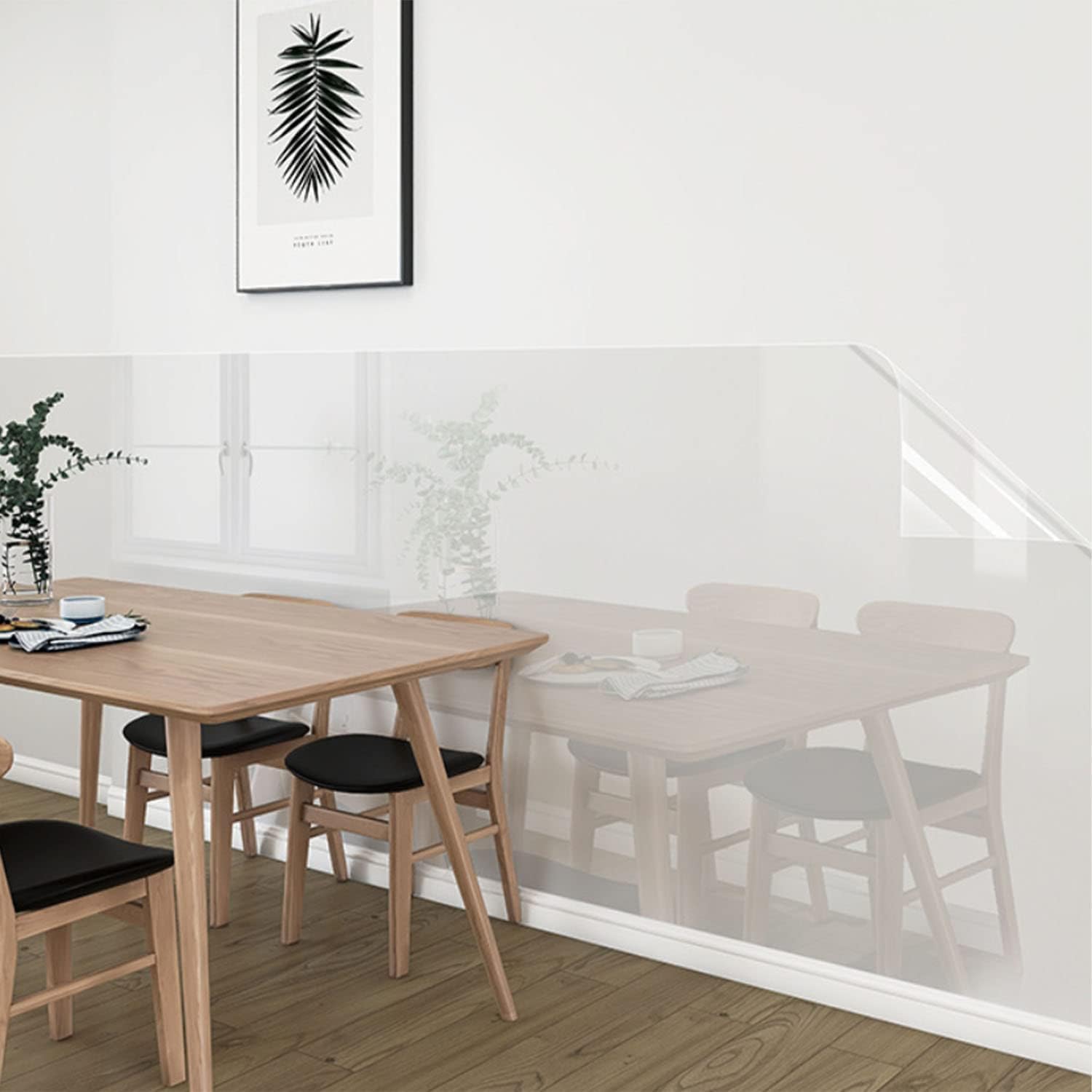 Transparent Waterproof Wallpaper Sticker | 200x60cm Wall Decor