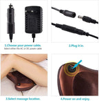 Electric Neck & Back Massager Pillow with Heat – Deep Tissue Relief