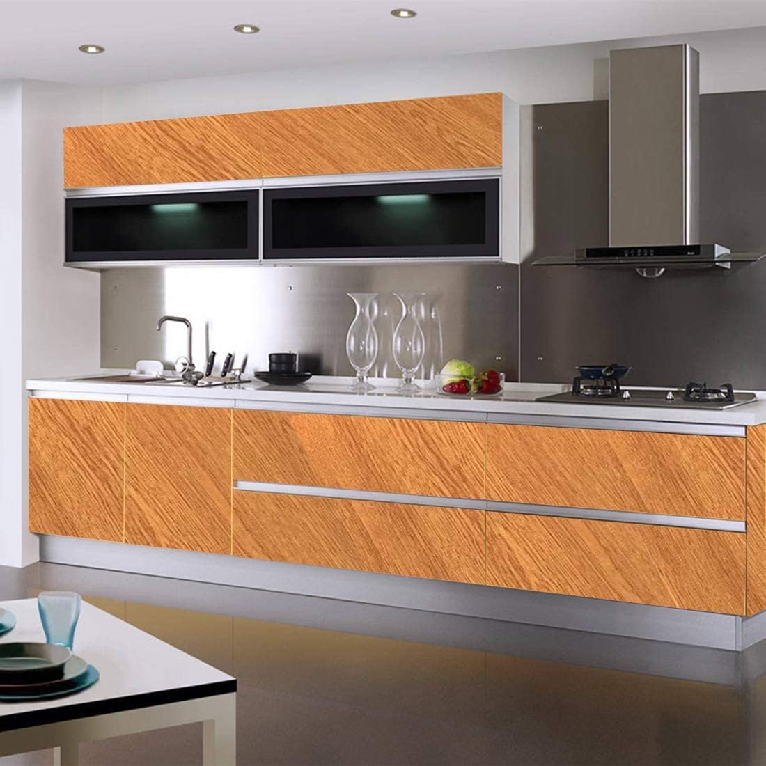 Peel & Stick Light Wood Wallpaper | Waterproof Vinyl Wall Decor