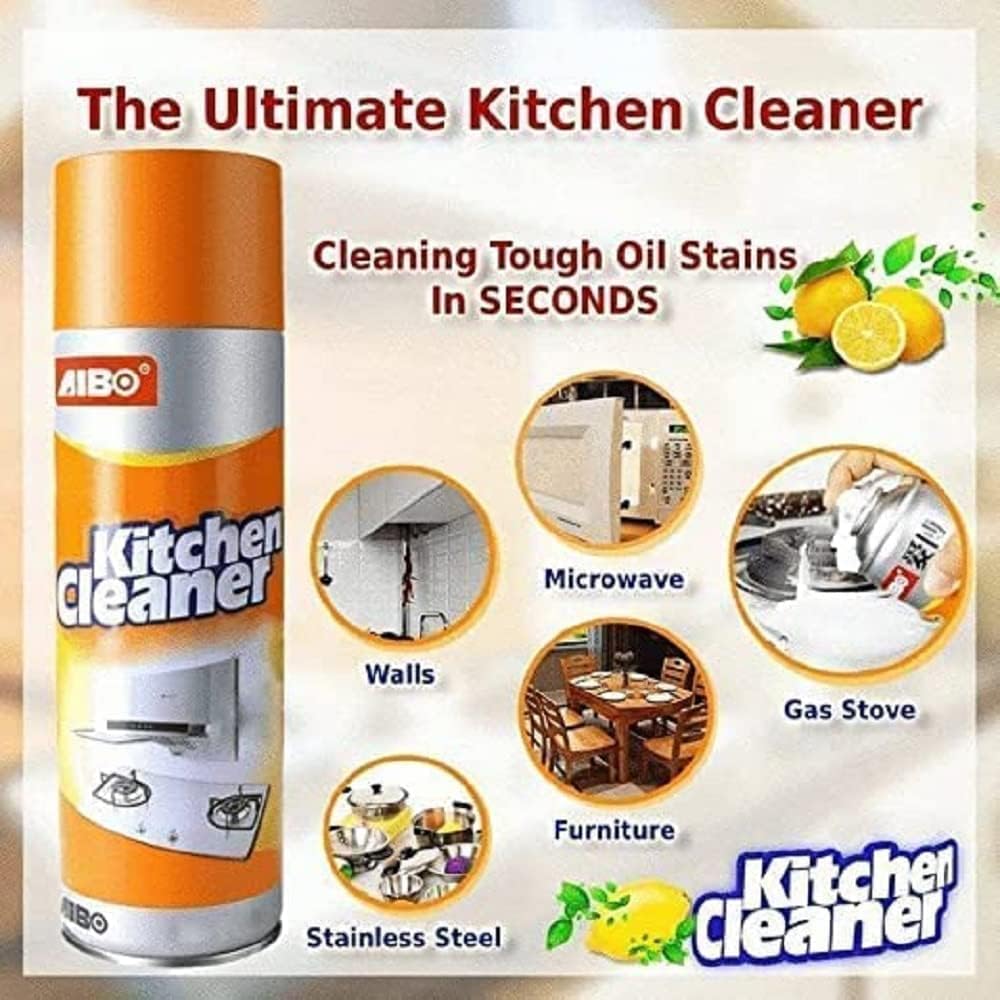 Powerful Kitchen Cleaner | Removes Grease, Oil & Stains Fast