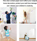 Transparent Waterproof Wallpaper Sticker | 200x60cm Wall Decor