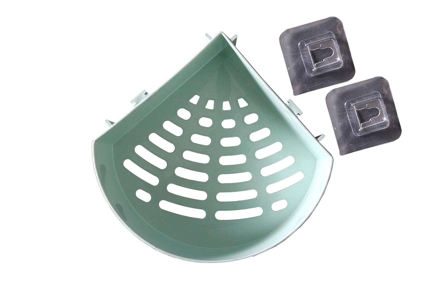 Durable Plastic Corner Shelf | Maximize Bathroom Storage