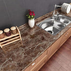 Peel & Stick Marble Wallpaper | Waterproof Green Vinyl Decor