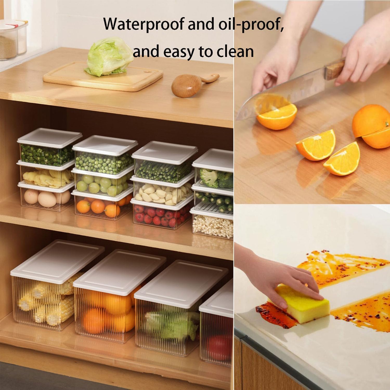 Transparent Waterproof Wallpaper Sticker | 200x60cm Wall Decor