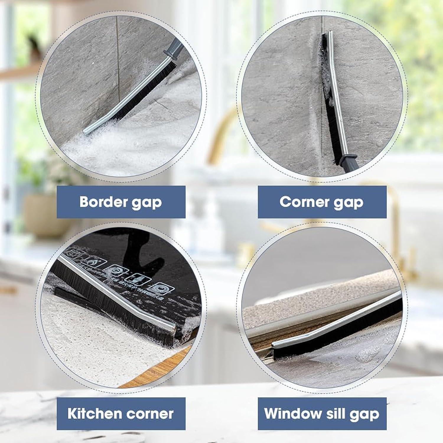 Gap Cleaning Brush | Versatile Tool for Tight & Hard-to-Reach Areas