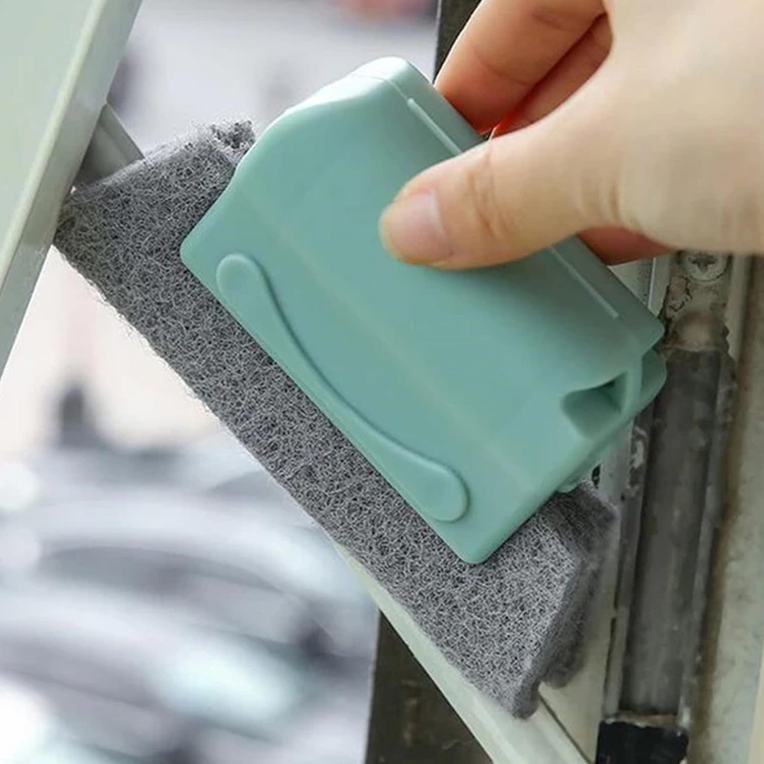 Window Slot & Track Cleaner Brush | Dust-Free Tight Spaces