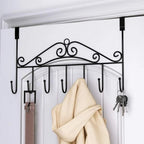 7-Hook Over Door Hanger Organizer for Home & Office