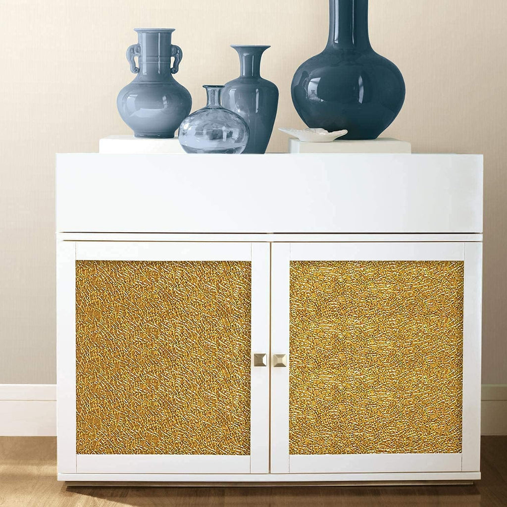 Golden Peel & Stick Wallpaper | Waterproof Wall Decor