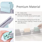 Window Slot & Track Cleaner Brush | Dust-Free Tight Spaces