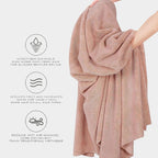 Microfiber Hair Drying Towel | Fast Dry Wet Hair Multicolor