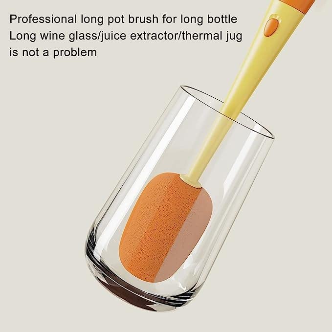 3-in-1 Multi Bottle Cleaning Brush for Cups, Tumblers & Bottles