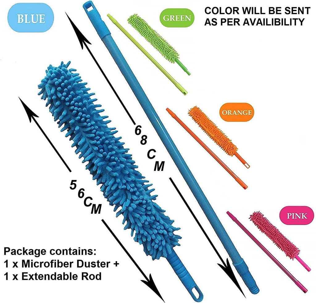 Flexible Fan Cleaning Duster | Multi-Purpose Home & Car Tool