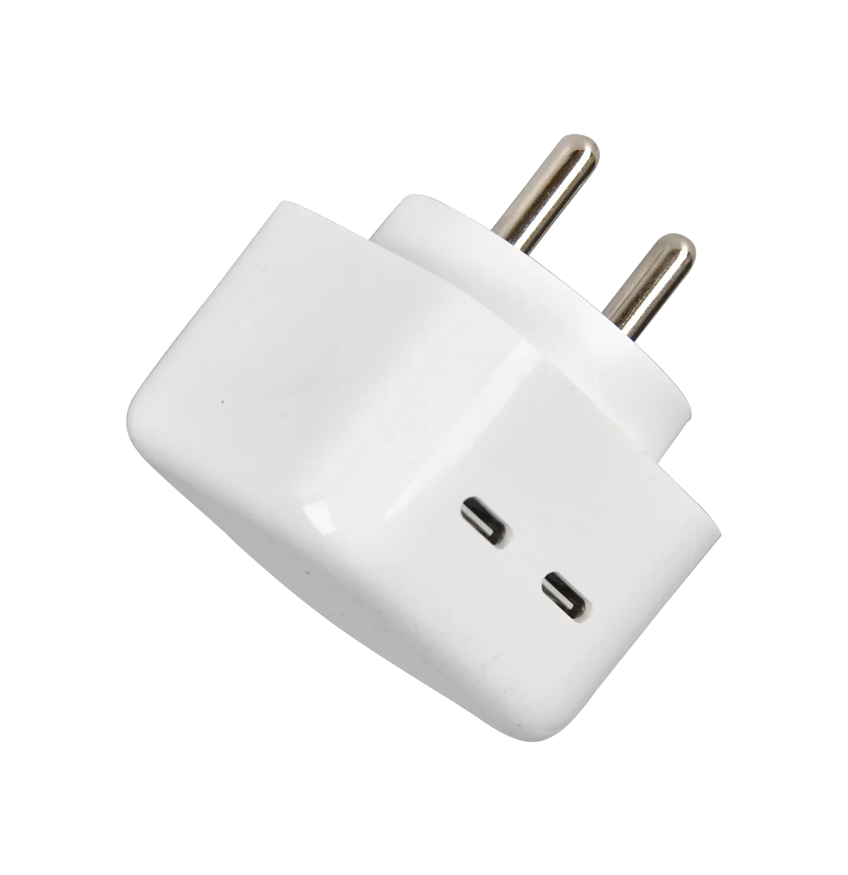 35W Dual Port USB-C PD Fast Wall Charger with 2 Cables