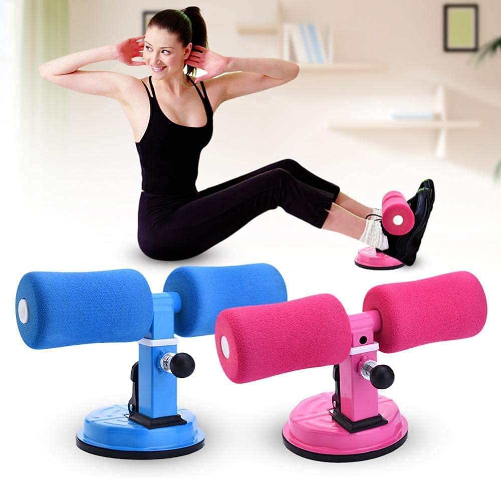 Adjustable Sit-Up & Push-Up Bar – Suction Home Gym Trainer