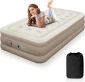 Air Mattress with Built-In Pump Comfortable Inflatable Bed