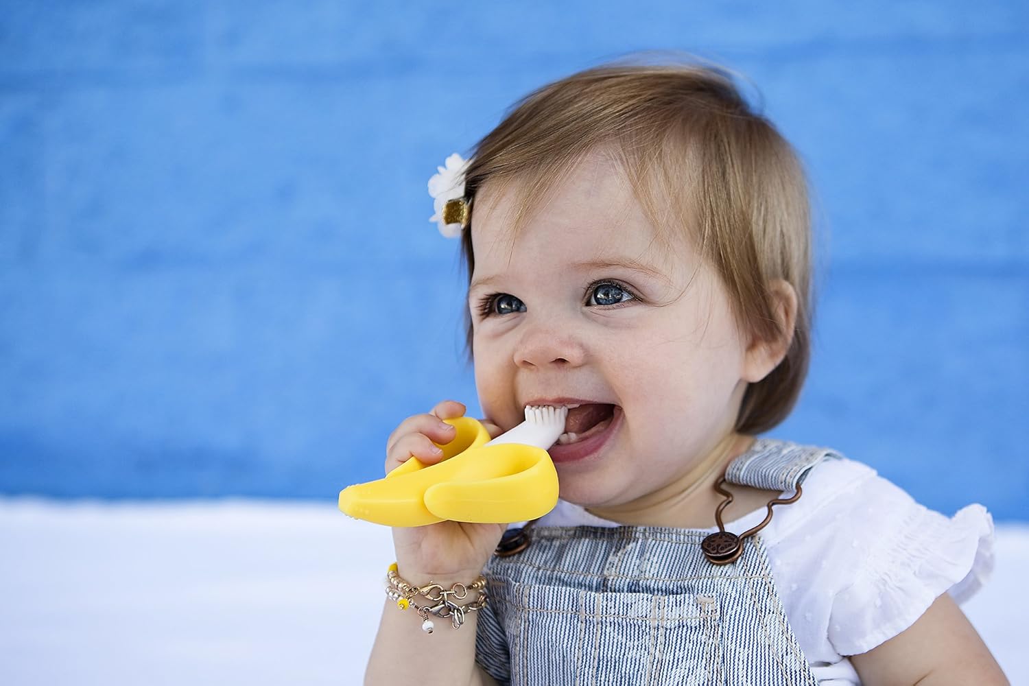 Baby Banana Bendable Training Toothbrush for Infants