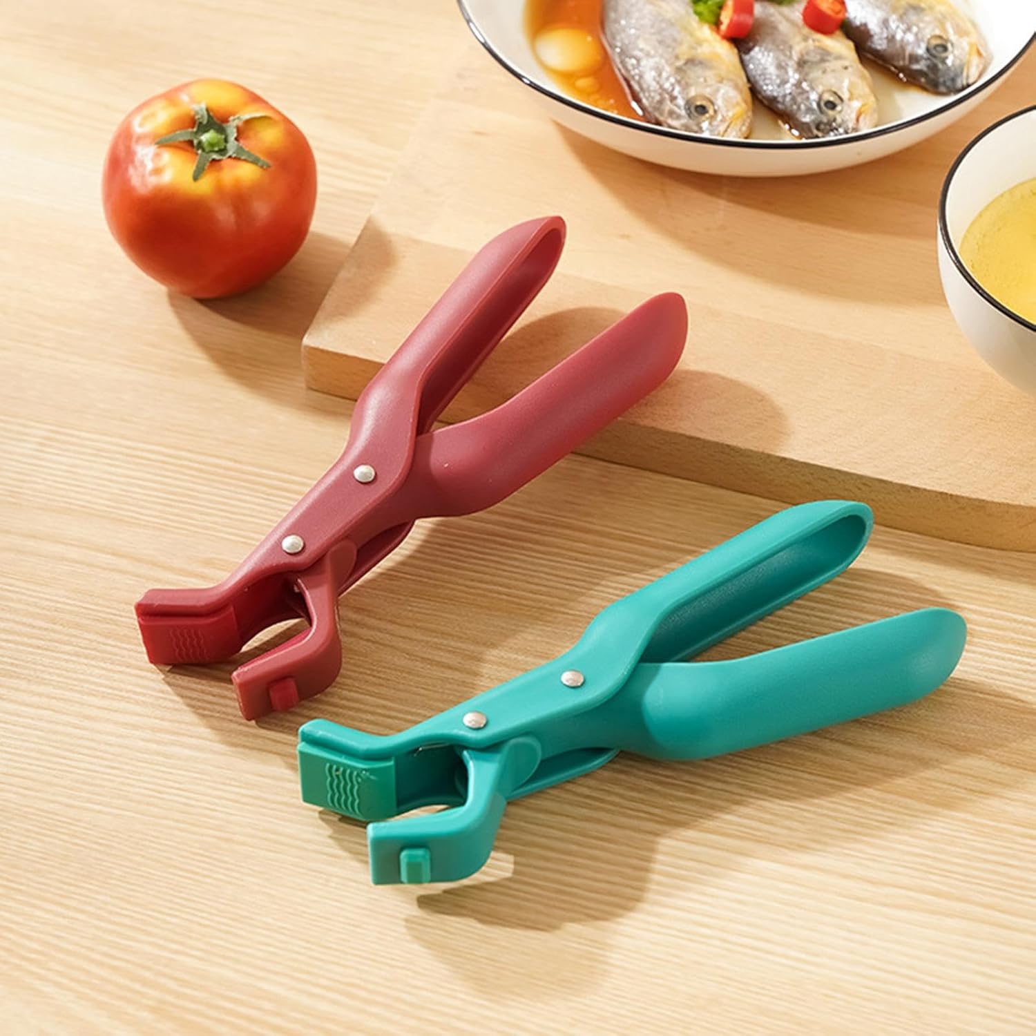 Silicone Anti-Scald Bowl Clip Non-Slip Heat Holder