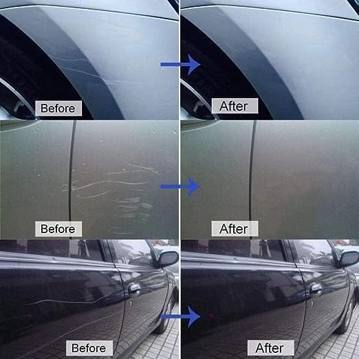 Car Body Scratch Remover Wax Kit with Sponge Applicator