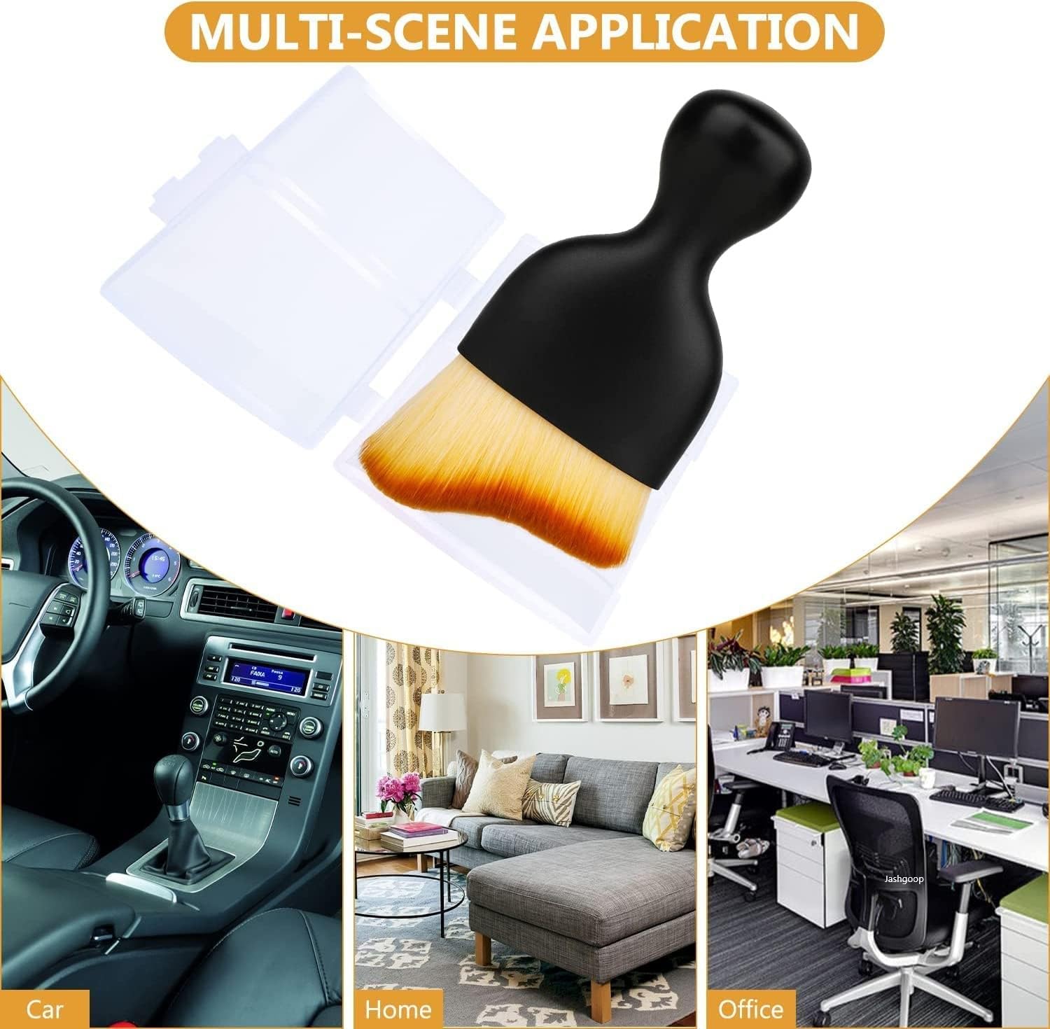 Car AC Vent & Keyboard Cleaning Brush Tool