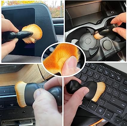Car AC Vent & Keyboard Cleaning Brush Tool