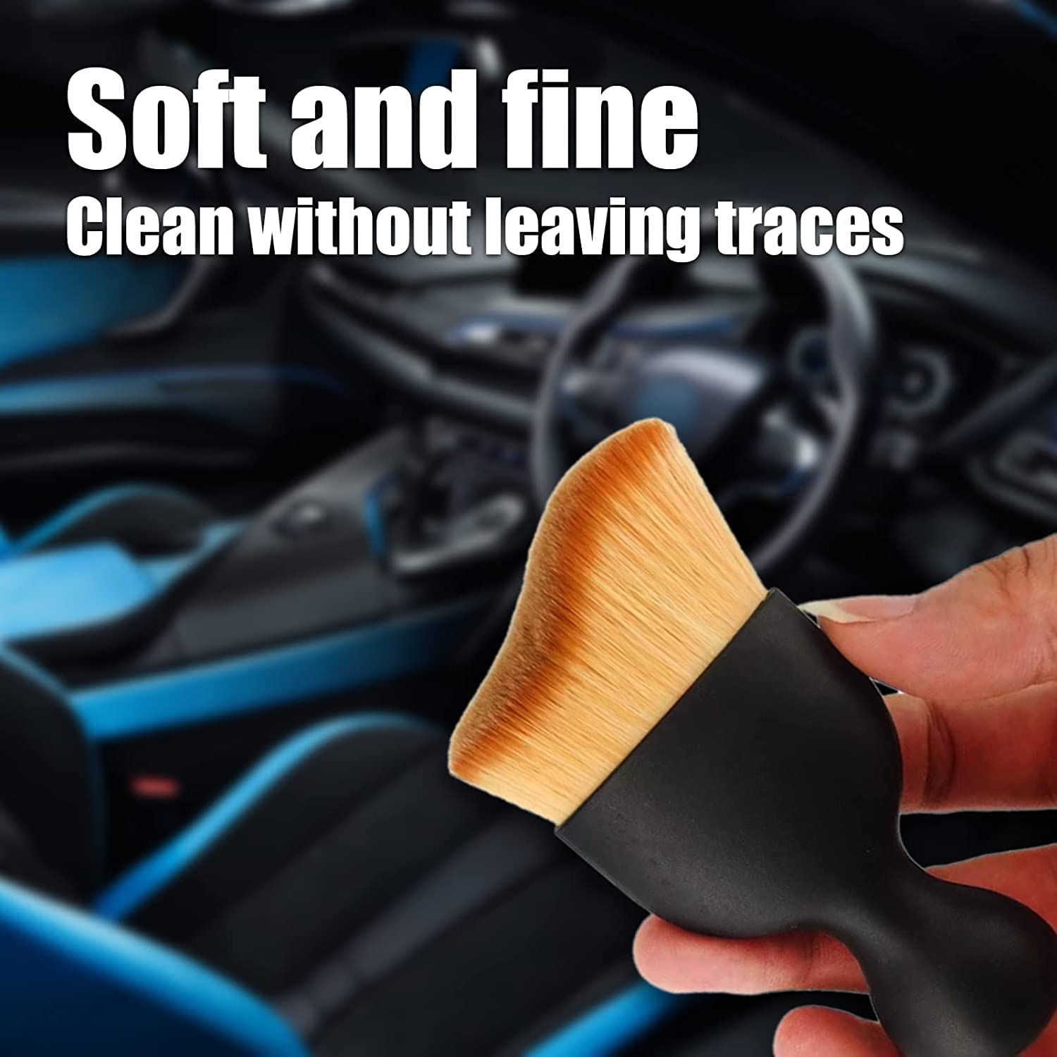 Car AC Vent & Keyboard Cleaning Brush Tool