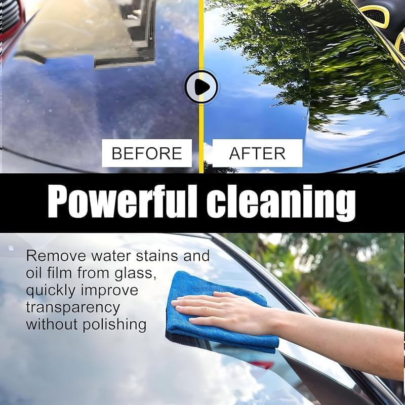 Windshield & Glass Cleaner 100ml Streak-Free Shine