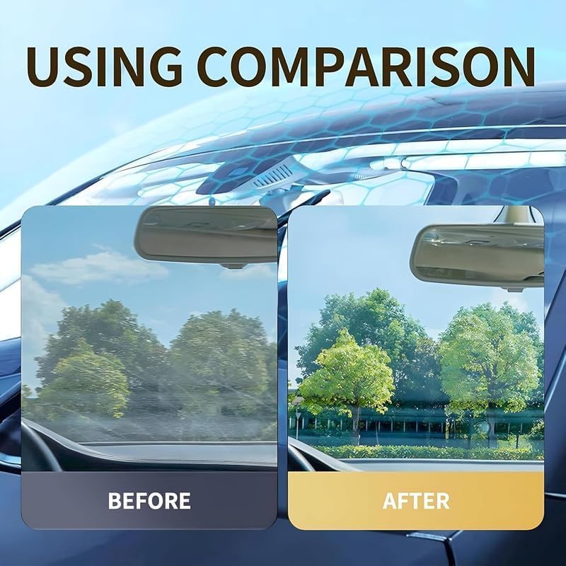 Windshield & Glass Cleaner 100ml Streak-Free Shine