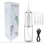 Cordless Water Flosser – 3 Modes with 4 Jet Tips