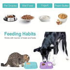 Dog & Cat Slow Feeder Lick Pad – Anxiety Relief & Healthy Meal