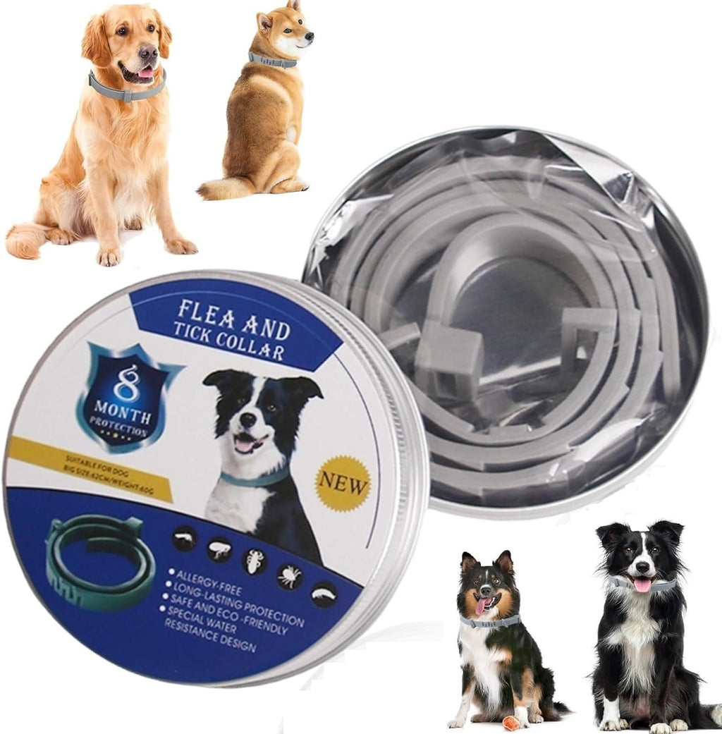 Dog Flea & Tick Collar – Adjustable Waterproof Pet Protection