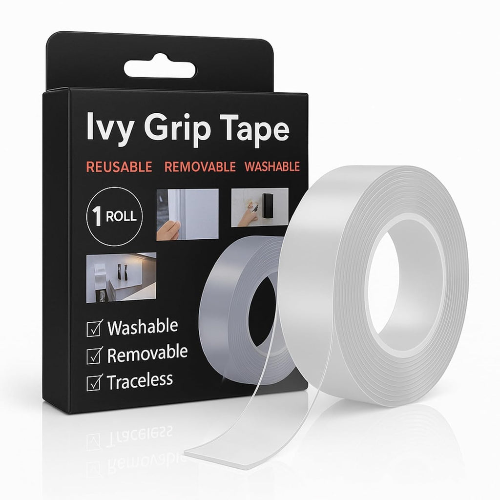 Double-Sided Heavy Duty Mounting Tape Strong & Reusable Adhesive
