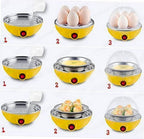 Electric 7-Egg Boiler | Fast & Fluffy Eggs Every Time