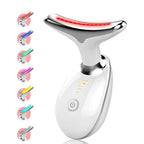 Electric Face Massager with LED Light for Wrinkle Removal